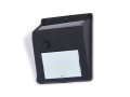 Lampă solară - Aplică de perete LED 3W cu senzor de amurg – Alb rece (6000K)