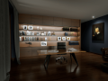 Profil din aluminiu Q18 pentru benzi LED - Argintiu brut - 1m