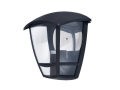 Lampa de fațadă - aplica de grădină - corp de iluminat exterior E27 LED Niko - Montare pe perete - Neagră