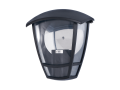 Lampa de fațadă - aplica de grădină - corp de iluminat exterior E27 LED Niko - Montare pe perete - Neagră