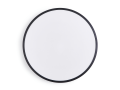 Panou LED rotund montat pe zid LED Big 48W - Negru - Alb neutru (4500K)
