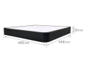 Panou LED pătrat montat pe zid LED Big 48W - Negru - Alb neutru (4500K)