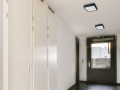 Panou LED pătrat montat pe zid Modern 18W - Negru - Alb neutru (4500K)
