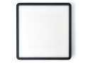 Panou LED pătrat montat pe zid Modern 24W - Negru - Alb neutru (4500K)