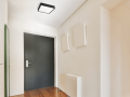 Panou LED pătrat montat pe zid Modern 24W - Negru - Alb neutru (4500K)
