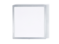 Panou LED pătrat montat pe zid Classic 24W - Argintiu - Alb neutru (4500K)