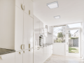 Panou LED pătrat montat pe zid Classic 24W - Argintiu - Alb neutru (4500K)