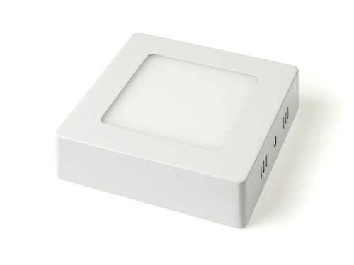 Panou LED pătrat montat pe zid Classic 6W - Alb rece (6000K)