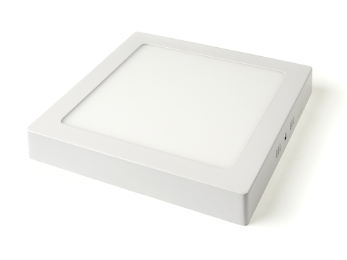 Panou LED pătrat montat pe zid Classic 18W - Alb cald (3000K)