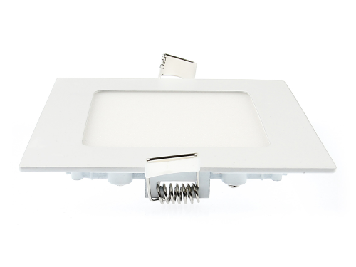 Panou pătrat încastrat LED Classic 6W - Alb cald (3000K)