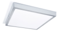 Panou LED pătrat montat pe zid Classic 24W - Argintiu - Alb neutru (4500K)