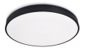 Panou LED rotund montat pe zid LED Big 72W - Negru - Alb neutru (4500K)