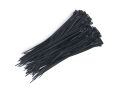 Colier de cablu 2.5x150mm - Negru - 100 buc