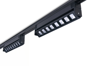 Set Steka Linda 12W 30cm 4000K lampă pe șină LED x2 + cale de rulare 1.5m - Negru
