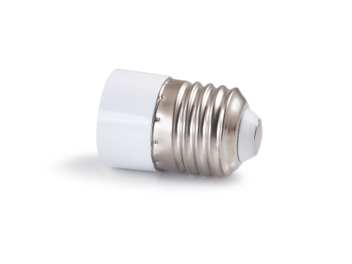Adaptor pentru becuri LED - de la soclu E27 la soclu E14.
