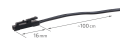 Cablu cu mufă JST mini - 100cm