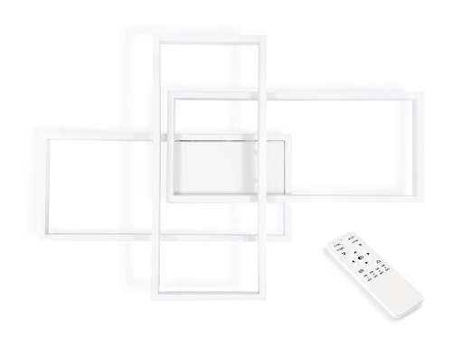 Lampă de tavan - perete LED GX Orion 72W – Alb - Multialb (3000-6000K) + telecomandă