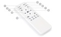 Lampă de tavan - perete LED GX Orion 72W – Alb - Multialb (3000-6000K) + telecomandă
