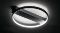 Lampă de tavan - perete LED GX Taurus 33W - Negru - Multialb (3000-6000K) + telecomandă