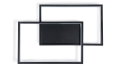 Lampă de tavan - perete LED Toledo 48W Negru - Multialb (3000-6000K) + telecomandă