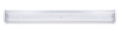 Corp de iluminat cu abajur pentru tuburi LED T8 - 2x120cm