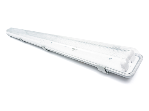 Corp de iluminat ermetic pentru tuburi fluorescente LED T8 - 2x120cm