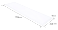 Panou LED pentru caseton 120x30 48W - Alb neutru (4500K)