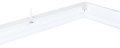 Set Panou pentru tavan casetat LED 120x30 50W - Alb rece (6500K) + Ramă din aluminiu alb
