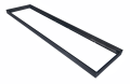 Rama pentru panoul LED pentru tavan casetat 120x30 - Aluminiu - Negru