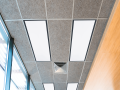 Rama pentru panoul LED pentru tavan casetat 120x30 - Aluminiu - Negru
