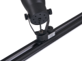 Set Steka Goldi cu lampă pe șină LED GU10 x3 + șină cu cablu 1.5m - Negru
