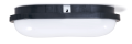 Lampă de canal IP65 LED Torton Oval 20W Negru - Alb neutru (4000K)