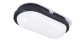 Lampă de canal IP65 LED Torton Oval 15W Negru - Alb neutru (4000K)