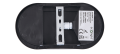 Lampă de canal IP65 LED Torton Oval 15W Negru - Alb neutru (4000K)