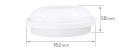 Lampă de canal IP65 LED Torton 15W Alb - Alb neutru (4000K)