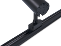 Set Steka Ductus Lampă pe șină LED GU10 x3 + șină-cablu 1.5m - Negru