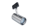Set Ductus Chrom cu lampă pe șină LED GU10 x3 + șină-cablu de 1,5m - Negru