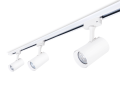 Set Steka Ductus Lampă pe șină LED GU10 x3 + șină-cablu 1.5m - Alb