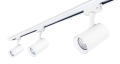 Set Steka Ductus Lampă pe șină LED GU10 x3 + șină-cablu 1.5m - Alb