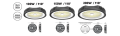 Lampă industrială LED High Bay - UFO 200W IP65 - Alb neutru (4000K) - Samsung Chip 110 Lm/W - 3 ani de garanție - cu posibilitatea de reglare a puterii