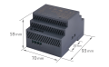 Alimentator pe șină DIN Yingjiao YSD100S 12V 85W 7.1A IP20  - 3 ani garanție