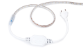 Banda LED 230V | 2835 | 60LED | 1m | IP68 | 5W | Alb rece (6000K)