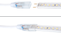 Banda LED 230V | 2835 | 120LED | 1m | IP68 | 8W | Alb Neutru (4500K)
