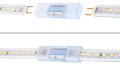 Banda LED 230V | 2835 | 120LED | 1m | IP68 | 8W | Alb Neutru (4500K)