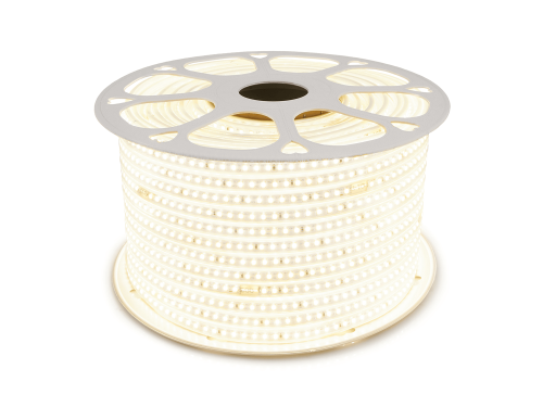 Banda LED 230V | 2835 | 120LED | 1m | IP68 | 8W | Alb Neutru (4500K)