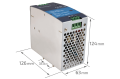 Alimentator pe șină DIN Yingjiao YSDN240 24V 240W 10A IP20 - 3 ani garanție