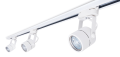 Setul Steka Violet lampă pe șină LED GU10 x3 + șină de cablu 1.5m - Alb