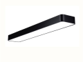 Lampă tavan suspendată LED Finea 90W (OK) - Negru - Alb neutru (4500K)