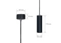 Lampa de tavan suspendată din seria Modern & Scandi: Karadon 5.6X17cm GU10 - Neagră