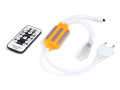 Cablu de alimentare cu dimmer pentru benzi LED Neon 230V + telecomandă